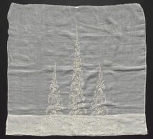 Embroidered Dress Front, c. 1850. Creator: Unknown