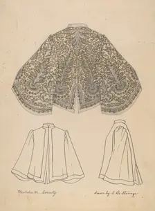 Embroidered Jacket, 1935/1942. Creator: Isabelle De Strange