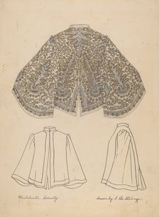 Embroidered Jacket, 1935/1942. Creator: Isabelle De Strange
