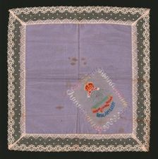 Embroidered Lace Handkerchief