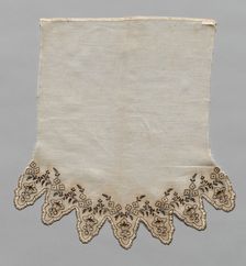 Embroidered Sleeve, 19th century. Creator: Unknown