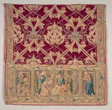 Embroidered Sleeve from a Dalmatic, 1500-1525. Creator: Unknown