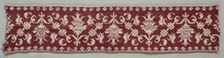 Embroidered Strip, 1500s. Creator: Unknown