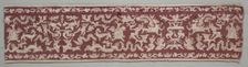 Embroidered Strip, 1500s. Creator: Unknown
