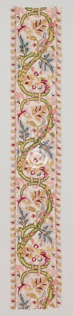 Embroidered Strip, late 1500s. Creator: Unknown.