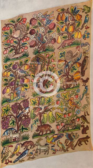 'Embroidered Panel, c1600', (1929). Artist: Unknown.