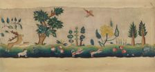 Embroidered Petticoat Border, c. 1936. Creator: Lawrence Peterson