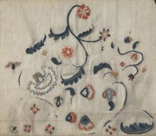 Embroidered Petticoat (Detail), 1935/1942. Creator: Mildred E Bent