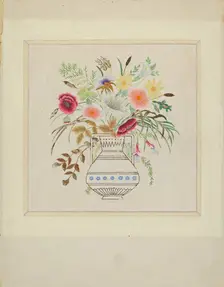 Embroidered Picture, c. 1936. Creator: Gordena Jackson