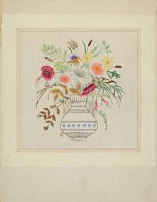 Embroidered Picture, c. 1936. Creator: Gordena Jackson