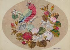 Embroidered Picture, c. 1936. Creator: Rex F Bush