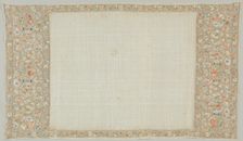 Embroidered Towel (Peshkir), 18th-19th century. Creator: Unknown