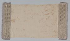 Embroidered Towel (Peshkir), 19th century. Creator: Unknown