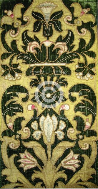 Embroidered Tapestry, 17th century. Artist: West European Applied Art  