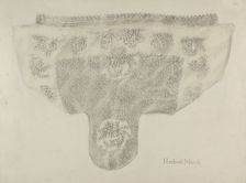 Embroidered Yoke, c. 1939. Creator: Herbert Marsh