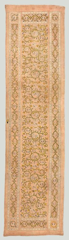 Embroidery, 17th century. Creator: Unknown