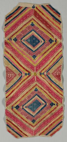 Embroidery, 1600s-1700s. Creator: Unknown