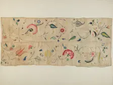 Embroidery, 1935/1942. Creator: Martha Elliot