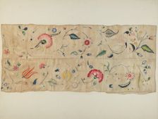 Embroidery, 1935/1942. Creator: Martha Elliot