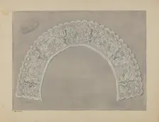 Embroidery, 1937. Creator: Edith Magnette