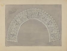 Embroidery, 1937. Creator: Edith Magnette