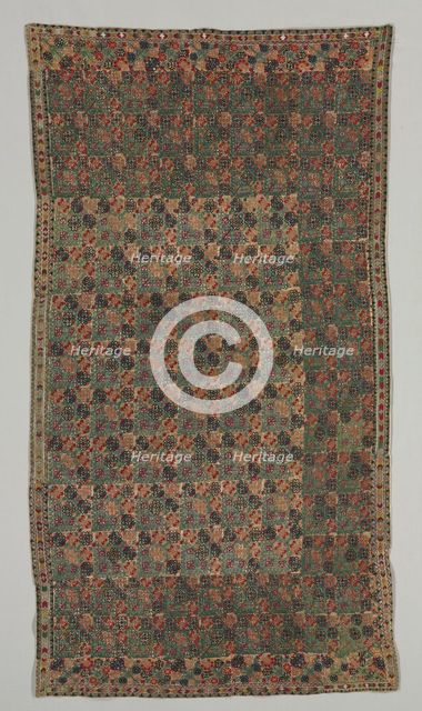 Embroidery, 19th century. Creator: Unknown.