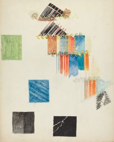 Embroidery: Technique Demonstration, 1935/1942. Creator: Unknown