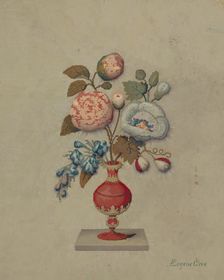 Embroidery, c. 1936. Creator: Eugene Croe