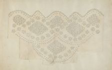 Embroidery, c. 1937. Creator: Henry Rasmusen