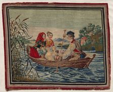 Embroidery Picture, 1850. Creator: Unknown