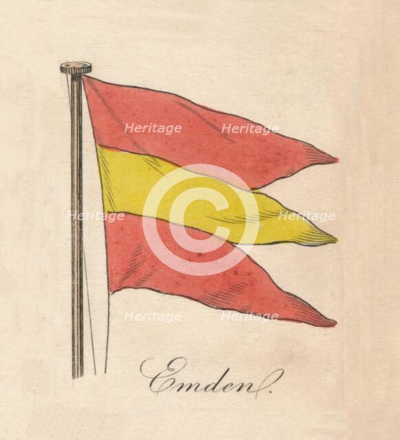 'Emden', 1838. Artist: Unknown.