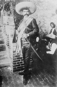 Emelio Zapata, 1911. Creator: Bain News Service