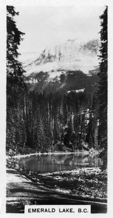Emerald Lake near Field, British Columbia, Canada, c1920s
