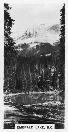 Emerald Lake near Field, British Columbia, Canada, c1920s