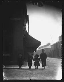 Emerald Street, Cardiff, 1890s or 1900s. Creator: William Booth