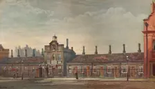 Emery Hill's Almshouses, Rochester Row Westminster, London, 1880 (1926). Artist: John Crowther