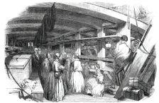 Emigrant Ship, between Decks, 1850. Creator: Unknown