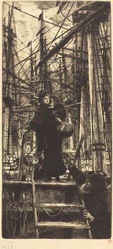 Emigrants, 1880. Creator: James Tissot
