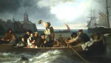 Emigration to America 19th century. Artist: Charles Volkmar