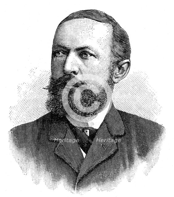 Emil von Behring, German immunologist and bacteriologist, 1902. Creator: Unknown.