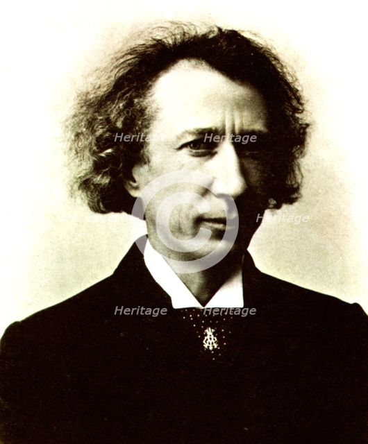 Emil von Sauer (1862-1942), German pianist and composer, Franz Liszt pupil.