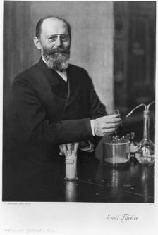 Emil Fischer, German organic chemist, 1904. Creator: Unknown