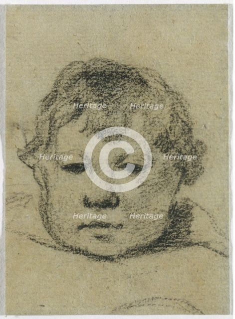Emil Gauguin as a Child, c. 1875-1876. Creator: Paul Gauguin (French, 1848-1903).