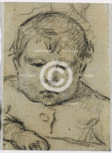 Emil Gauguin as a Child, Right Hand Forward, c. 1875-1876. Creator: Paul Gauguin (French, 1848-1903).