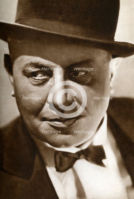 Emil Jannings, Swiss actor, 1933. Artist: Unknown