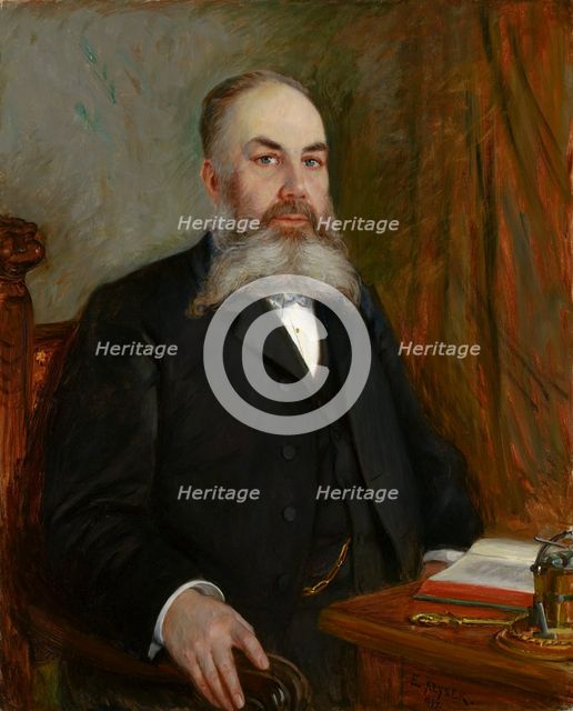 Emil Kjöllerfeldt, 1897. Creator: Elisabeth Keyser.