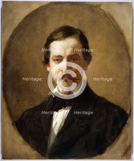 Emile César Victor Perrin, c1840. Creator: Thomas Couture.