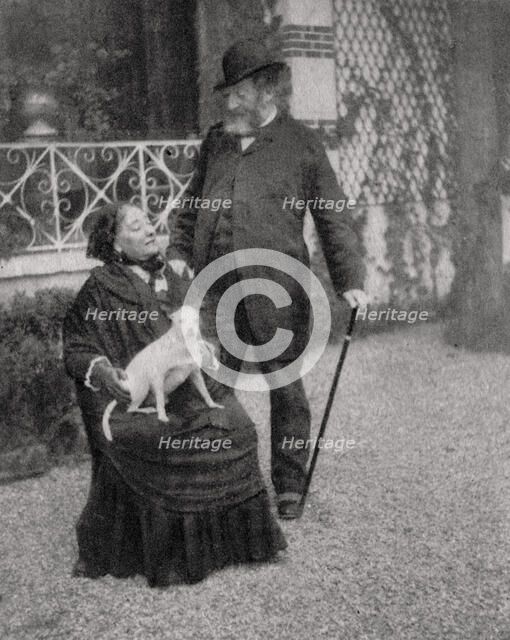 Emile Augier, French dramatist, 1885. Artist: Unknown