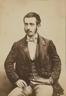 Emile Besselierie, 1854-1855. Creator: Nadar
