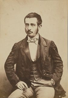 Emile Besselierie, 1854-1855. Creator: Nadar